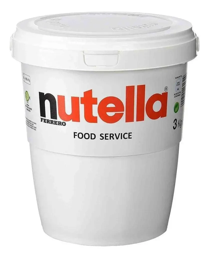 Balde Nutella 3kg Original