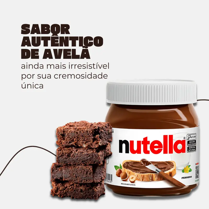 Nutella Ferrero pote grande