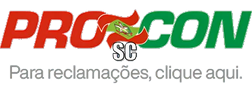 PROCON SC. Para reclamações, clique aqui.