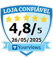 Loja confiável 4,8/5